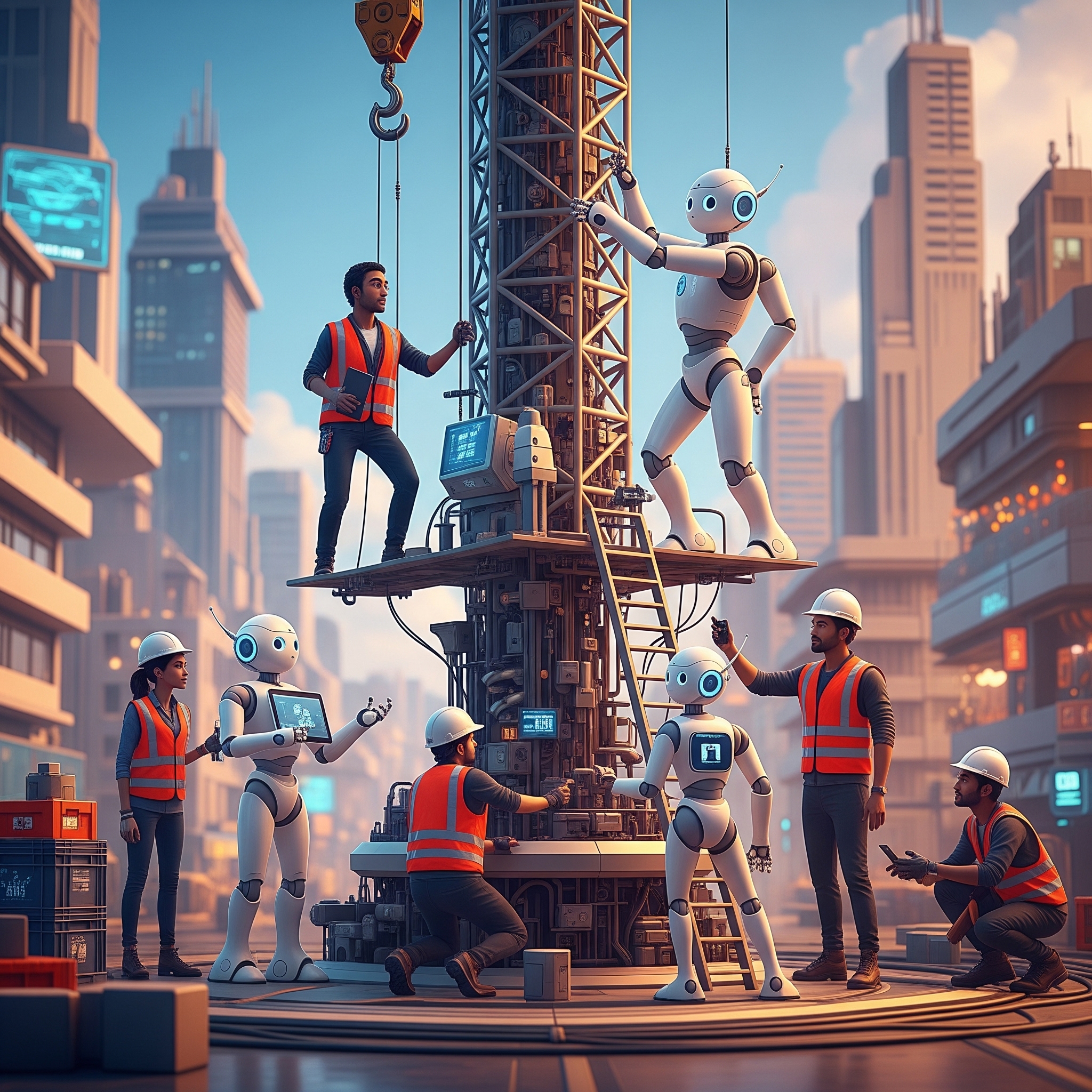 Human-AI Coordination Illustration